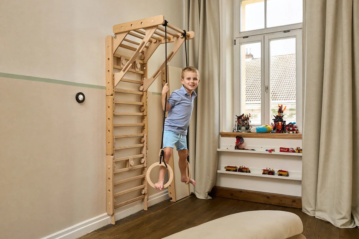 Loopo – gymnastické kruhy na žebřinách