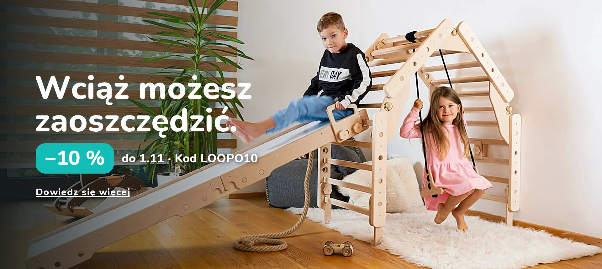 Wciąż możesz zaoszczędzić. −10 % do 1.11 · Kod LOOPO10