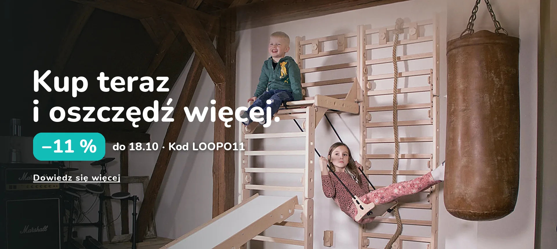Kup teraz i oszczędź więcej. −11 % do 18.10 · Kod LOOPO11