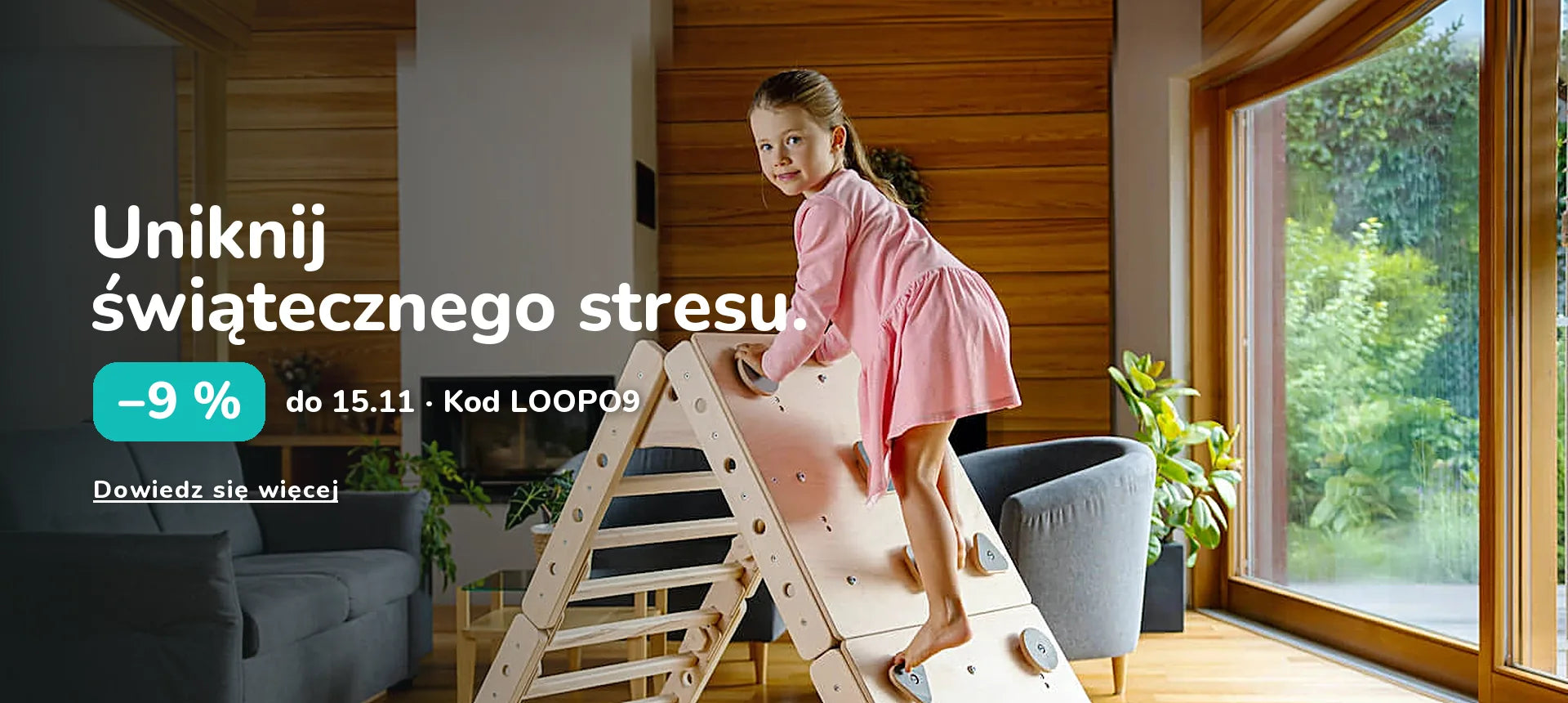 Uniknij świątecznego stresu. −9 % do 15.11 · Kod LOOPO9